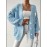 [Fresh Cardigan] Plus Size Women's Loose Cardigan | Sweet and Fresh Style, Floral Decoration, Versatile Fashion Piece for Spring, Autumn, and Winter