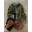 [Fall Winter Apparel] Plus Size Women's Elegant Cardigan | Chic Solid Color Open Front Button-Up Sweater with Ribbed Cuffs, Long Sleeves, and Button Details for Fall/Winter Casual or Office Wear, Versatile Layering Piece